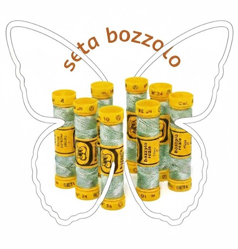 Seta bozzolo reale - bozzolo, 100%