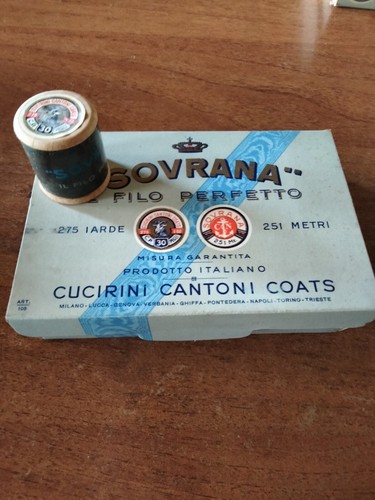 Filo per cucire sovrana nero - sovrana,