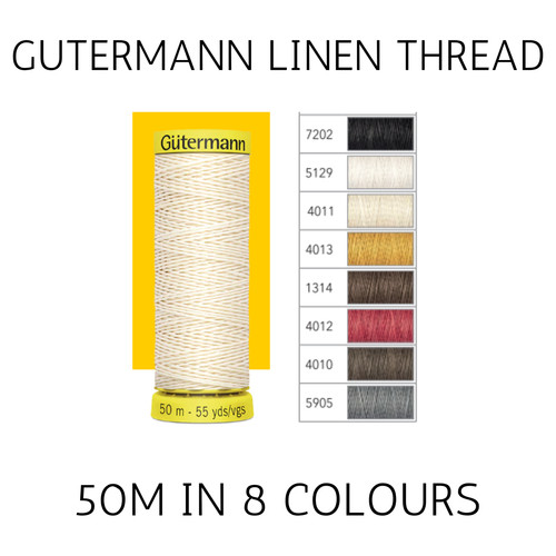 Gutermann filo lino forte - lino,